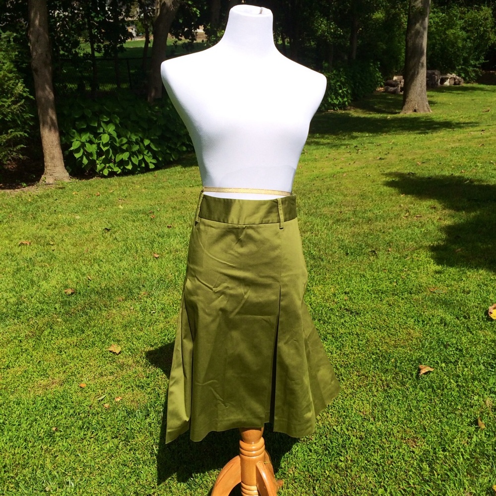 Zara Kelly green skirt.